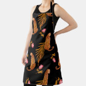 Waterverf naadloos patroon met cheeths schort (Insitu)