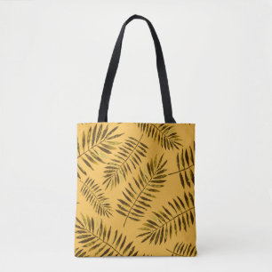 Waterverf naadloos patroon met kleurrijk abstract tote bag
