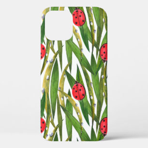 Waterverf naadloos patroon met ladybugs. Tegen Case-Mate iPhone Case
