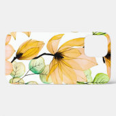 Waterverf naadloos patroon met magnoliumbloemen Case-Mate iPhone case (Achterkant (horizontaal))