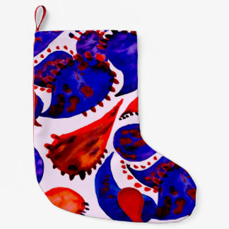 Waterverf naadloos patroon met paisley. Abstract Kleine Kerstsok