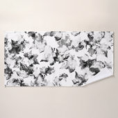 Waterverf naadloos patroon met  patroon - badhanddoek (Badhanddoek)