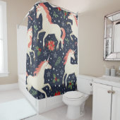 Waterverf naadloos patroon met rijpe plak van het douchegordijn (In situ)