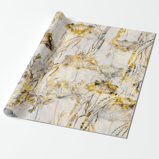 Waterverf naadloze abstracte achtergrond, patroon. cadeaupapier (Uitgerold)