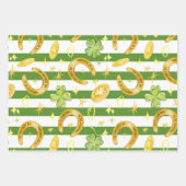 Waterverf Naadloze Patroon Schattigee St Patricks Inpakpapier Vel (Voorkant 2)