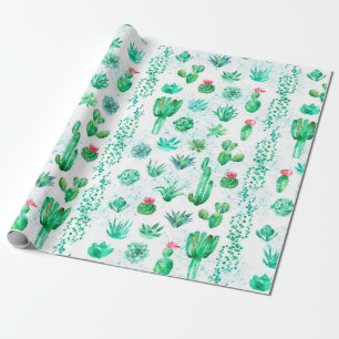 Waterverf naadloze patroonachtergrond met opeenvol cadeaupapier