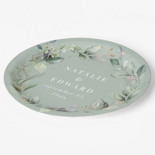 Waterverf naaldhout bord decor papier (Gekanteld)