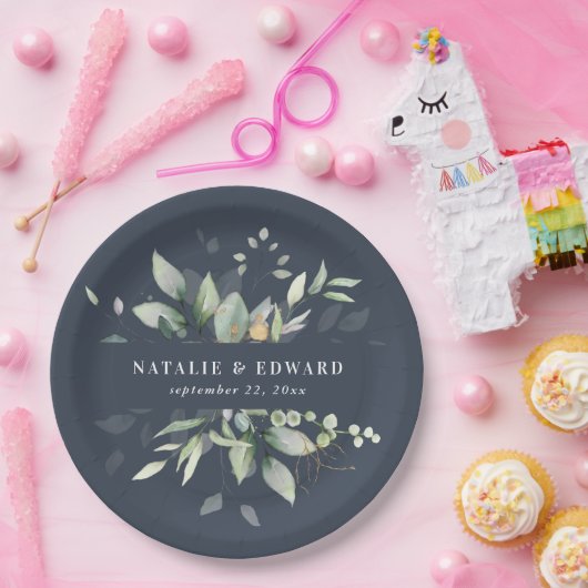 Waterverf naaldhout bord decor papier (Feest)