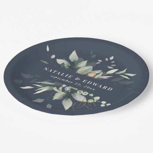 Waterverf naaldhout bord decor papier (Gekanteld)