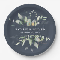 Waterverf naaldhout bord decor papier