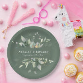 Waterverf naaldhout bord decor papier (Feest)