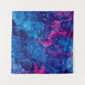 Waterverf nachtelijke hemel van het ruimtevaartste wandkleed (Voorkant (horizontaal))