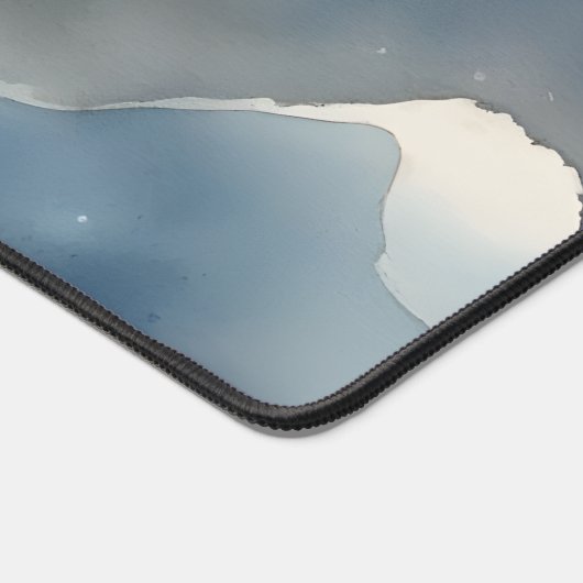 Waterverf nachtmuis bureau pad (Hoek)