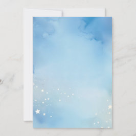 Waterverf nachtsterren achtergrond kaart