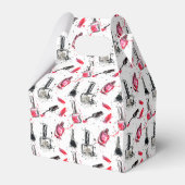 Waterverf Nail Pools Patroon Bedankdoosjes (Voorkant Zijde)