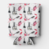 Waterverf Nail Pools Patroon Blikjeskoeler (Voorkant)