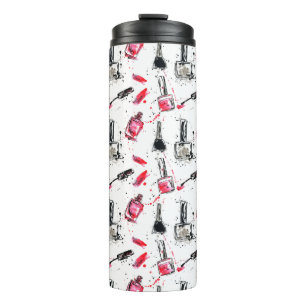 Waterverf Nail Pools Patroon Thermosbeker