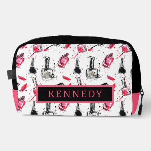 Waterverf Nail Pools Patroon Toilettasje (Voorkant)