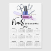 Waterverf Nail Salon Manicure Nail Pools (Voorkant)