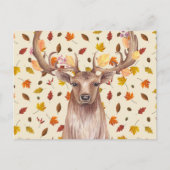 Waterverf najaar briefkaart (Voorkant)