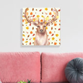 Waterverf najaar canvas afdruk (Insitu (Woonkamer))