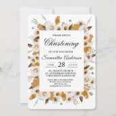 Waterverf najaar geel en wit Lijst Kaart (Voorkant)