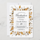 Waterverf najaar geel en wit Lijst Kaart (Voorkant)