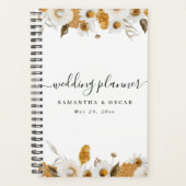 Waterverf najaar geel en wit Lijst Planner (Voorkant)