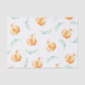 Waterverf najaar Herfst pomkins & Laurels Tissuepapier (Voorkant)