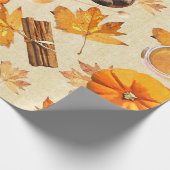 Waterverf najaar Magische  scènes Cadeaupapier (Hoek)