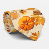 Waterverf najaar Magische  scènes Stropdas (Opgerold)