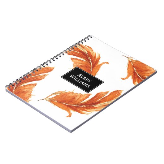 Waterverf najaar notitieboek (Linkerzijde)