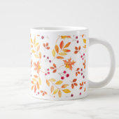 Waterverf najaar oliage grote koffiekop (Rechts)