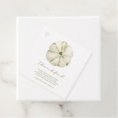 Waterverf najaar pomkin Thankful Thanksgiving Bedankjes Labels (In situ)