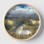 waterverf najaar vijver (Voorkant)