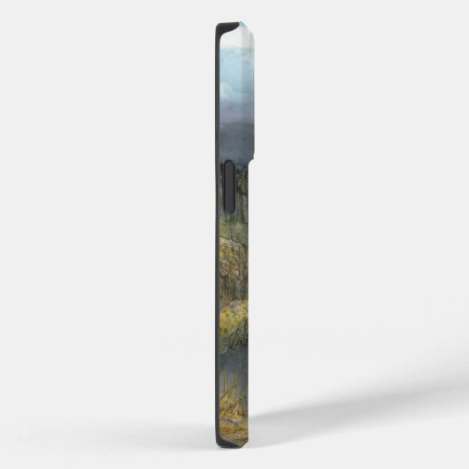 waterverf najaar vijver Case-Mate iPhone case (Achterkant / Rechts)