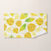 Waterverf najaarpatroon bad handdoek (Handdoek)