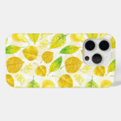 Waterverf najaarpatroon Case-Mate iPhone case (Achterkant (horizontaal))
