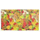 Waterverf najaarpatroon kussensloop (Voorkant-Links)