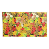 Waterverf najaarpatroon kussensloop (Achterkant-Rechts)