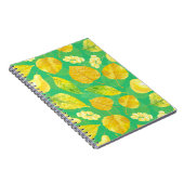 Waterverf najaarpatroon notitieboek (Rechterzijde)