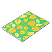 Waterverf najaarpatroon notitieboek (Linkerzijde)