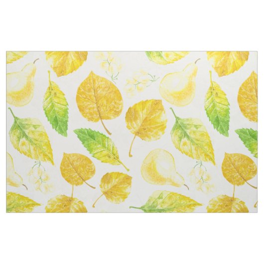 Waterverf najaarpatroon stof (Fat Quarter)