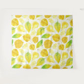 Waterverf najaarpatroon wandkleed (Voorkant (horizontaal))