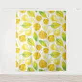 Waterverf najaarpatroon wandkleed (Voorkant)