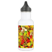 Waterverf najaarpatroon waterfles  (Links)