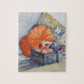 Waterverf najaarsfruit legpuzzel (Verticaal)