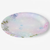 Waterverf Narwhal onder het Zee Papieren Bordje (Gekanteld)