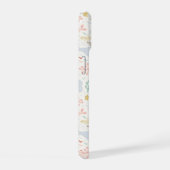 Waterverf Narwhal & Seal Patroon iPhone 15 Case (Rechterkant)