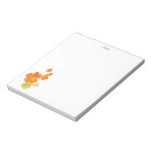 Waterverf Nasturtia Notitieblok (Linkerzijde)